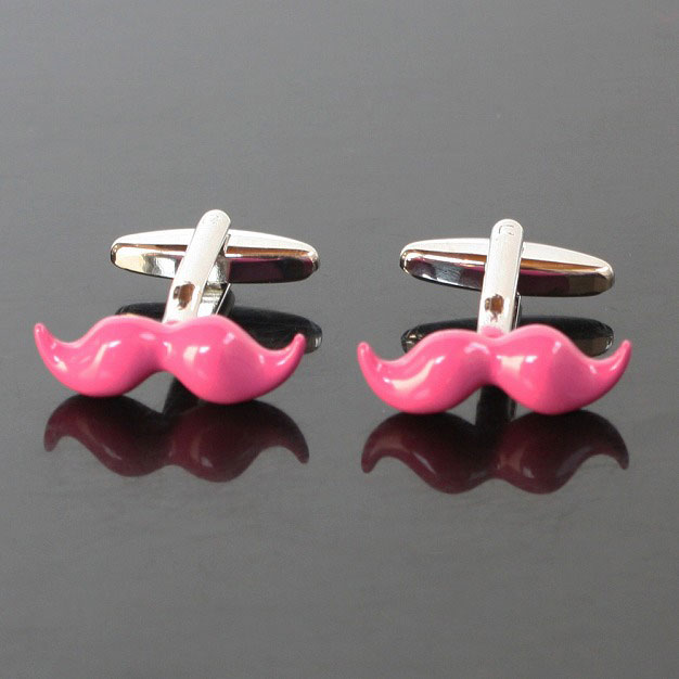 ピンクひげカフリンクスを入荷