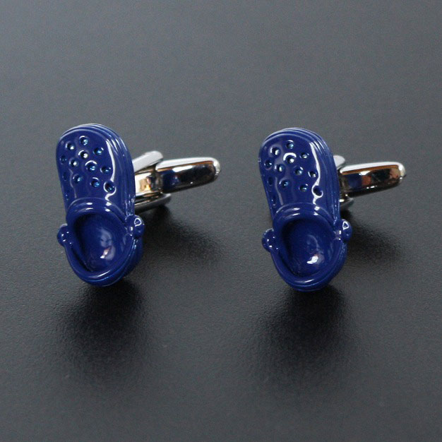 ブルークロックスカフスボタンを入荷