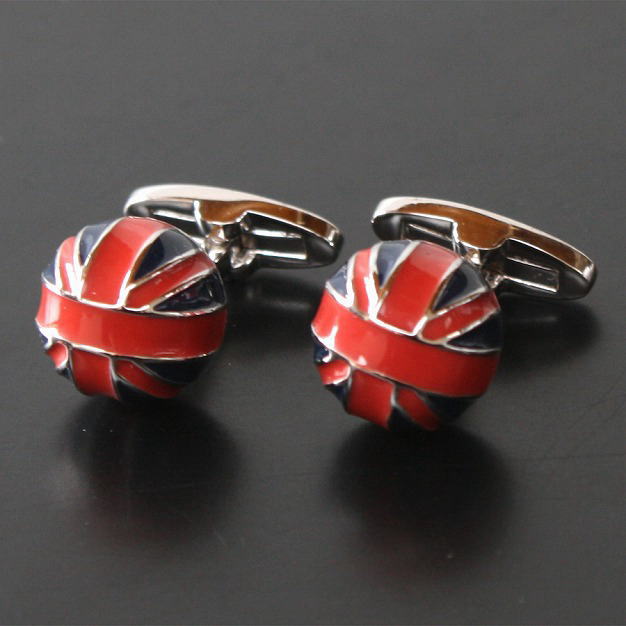 ユニオンジャックカフリンクスを入荷