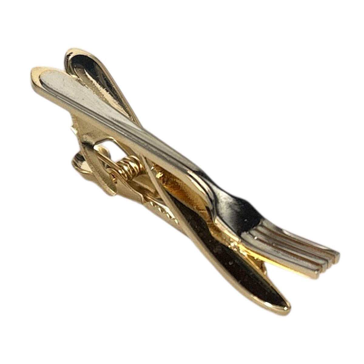 スプーン＆フォークネクタイピン